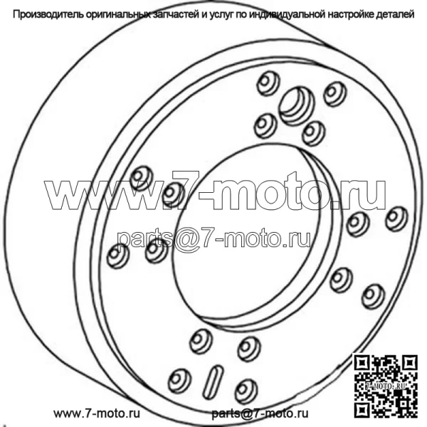 Тормозной барабан подходит для Allis Chalmers 190XT D19 880 190 70277329 - Image 4