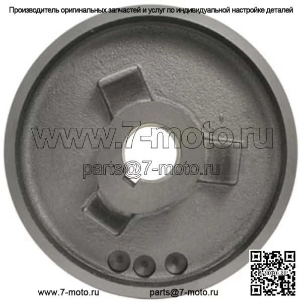 70232585 Сменный тормозной барабан 2,860 дюйма подходит для тракторов Allis-Chalmers D17 WD WD45 - Image 2