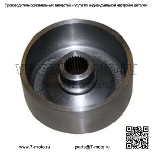 Тормозной барабан A-66709-22360 подходит для газонокосилок и компактных тракторов Kubota.
