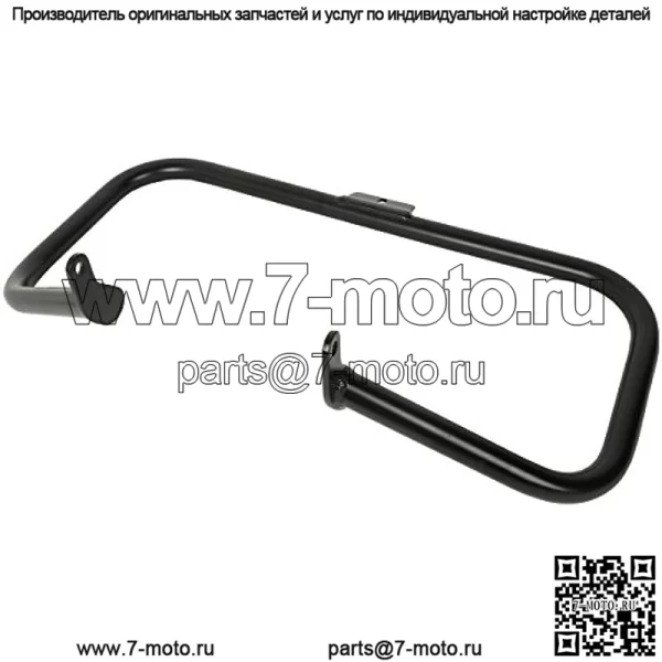 Комплект черной передней защиты двигателя XMT-Moto подходит для моделей Harley Davidson Softail FL 2000-2017 гг. - Image 3