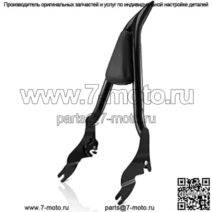 Панель Sissy Bar для Harley Davidson Touring 28 дюймов, съемная спинка заднего пассажира, быстросъемная, совместима с Road King Road Glide Street Glide Electra Glide Road King 2009-2023