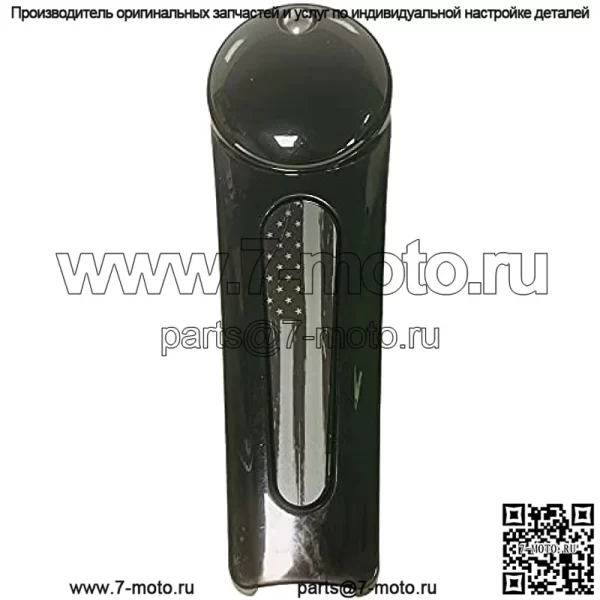 Детали Custom Cycle Parts Премиум послепродажного обслуживания, черно-серая вставка в приборную панель с американским флагом! Подходит для Harley Davidson Street Glides 2008-2020 годов и Road Glides 2010-2020 годов. Сделано в США 08-20 Street/Road Glide Dash Insert - Image 2