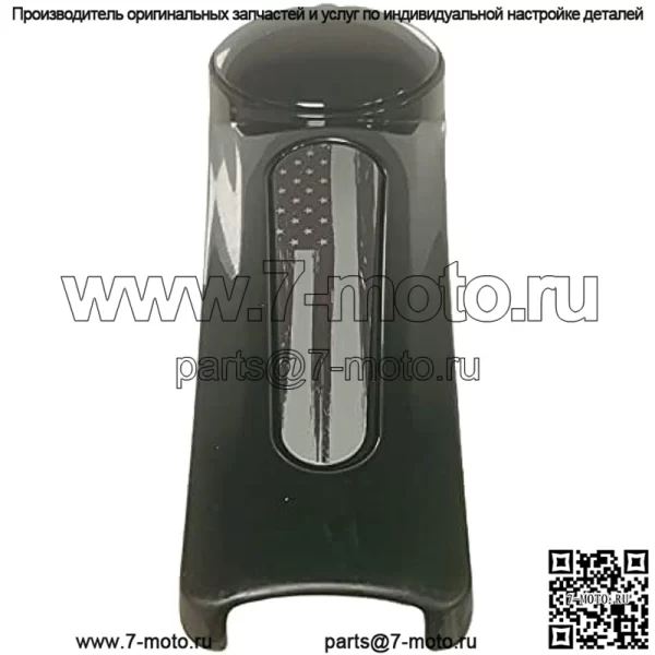 Детали Custom Cycle Parts Премиум послепродажного обслуживания, черно-серая вставка в приборную панель с американским флагом! Подходит для Harley Davidson Street Glides 2008-2020 годов и Road Glides 2010-2020 годов. Сделано в США 08-20 Street/Road Glide Dash Insert - Image 4