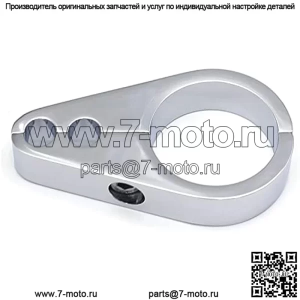 H2315-1,25- 1 1/4 дюйма, хромированная часть троса тормозной муфты, зажим, зажим, совместим с Harley Davidson - Image 5