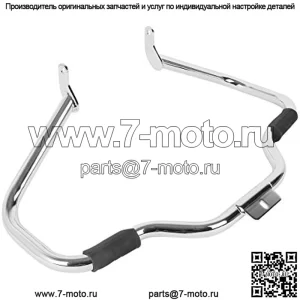 Хромированная защита двигателя XMT-MOTO для Harley Fatboy Heritage Softail Springer 2000-2017 (заменяет OEM: #49140-05)
