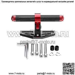 Плоская перекладина из углеродного волокна для мотоцикла, многофункциональный расширительный кронштейн, расширительный кронштейн для крана, алюминиевый PCX Guangyang ADV150