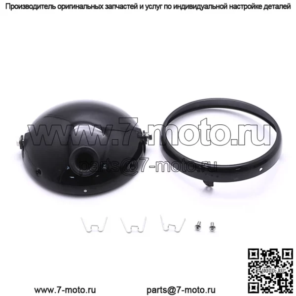Новый мотоцикл Harley Prince ретро-автомобиль модифицированная фара 7-дюймовая светодиодная фара основание корпуса фары - Image 4