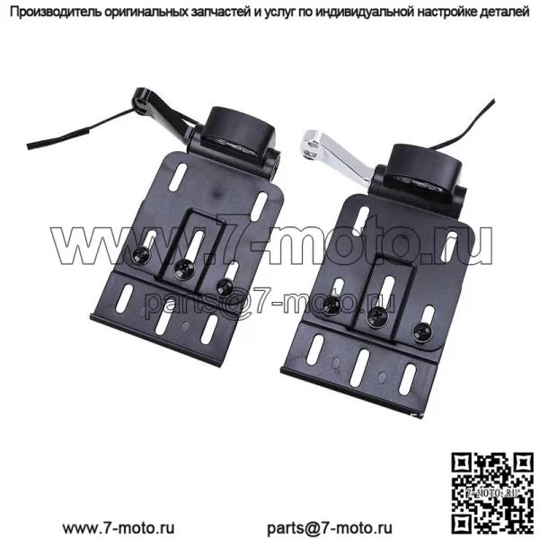 Подходит для Harley XL883 1200 48, модифицированный кронштейн номерного знака, задняя рамка номерного знака, ретро-боковая фиксированная рамка, светильник