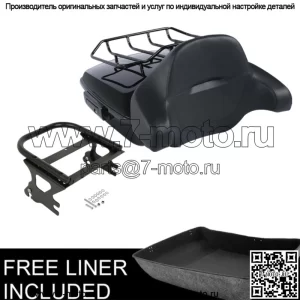 Крепление на спинку багажника 10,7 дюйма, подходит для Harley Tour Pak Road Glide 97-08 (для: Harley-Davidson)