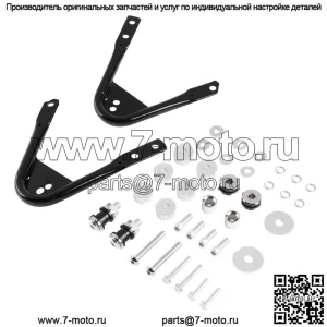 Комплект стыковочного оборудования для 2 человек, подходящий для Harley Tour Pak Touring Road King 1997-2008 07 (Для: Harley-Davidson)