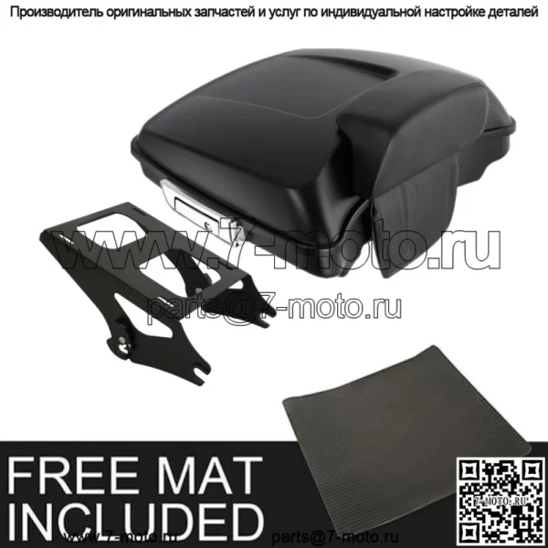 Багажник и монтажная стойка Razor Pack 5,5 дюйма подходят для Harley Tour Pak Road King 14-23 22 (для: Harley-Davidson)