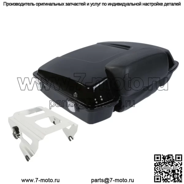 Багажник Razor Pack 5,5 дюйма и багажник Solo Mount подходят для Harley Tour Pak Road Glide 09-13 (для: Harley-Davidson)