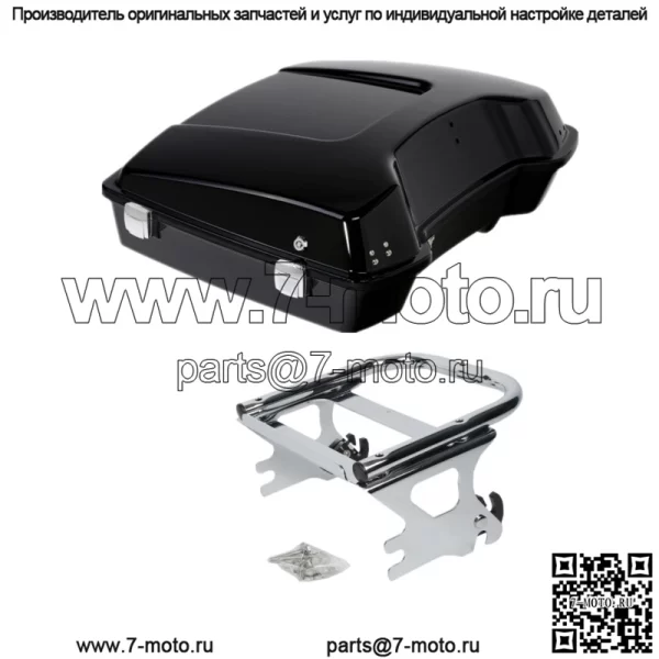 5,5-дюймовая монтажная стойка багажника Razor Pack, подходящая для Harley Tour Pak Touring 1997-2008 07 (Для: Harley-Davidson)