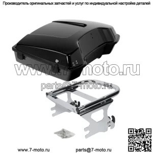 Багажник Razor Pack 5,5 дюйма с монтажной стойкой подходит для Harley Tour Pak Road King 97-08 (для: Harley-Davidson)