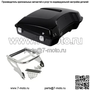 Монтажная стойка Razor Tour Pack 5,5 дюйма для багажника Solo, подходит для Harley Street Glide 97-08 (для: Harley-Davidson)