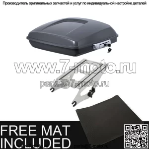 Багажник и крепление для бритвы 5,5 дюйма подходят для Harley Tour Pak Touring Road Glide 14-23 (для: Harley-Davidson)