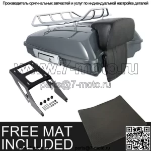 5,5-дюймовая накладка на багажник Razor Two Up Mount подходит для Harley Tour Pak Sport Glide 2018-2023 (для: Harley-Davidson)