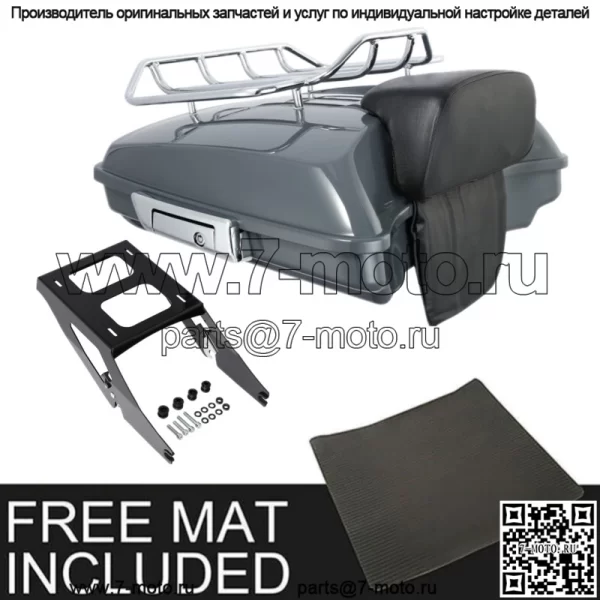5,5-дюймовая накладка на багажник Razor Two Up Mount подходит для Harley Tour Pak Sport Glide 2018-2023 (для: Harley-Davidson)