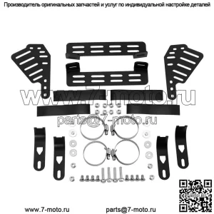 Монтажный кронштейн обтекателя Batwing, подходящий для Harley Road King Softail Heritage FLST (Для: Harley-Davidson)
