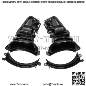 Воздуховод с черным обтекателем, подходящий для Harley Davidson Road Glide 2015-2023 2021 20 TCMT (Для: Harley-Davidson)