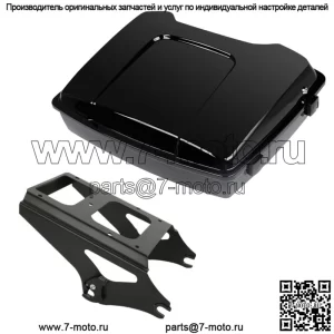 Багажник Black Razor Pack с двумя креплениями для Harley Tour Pak Road King 09-13 (для: Harley-Davidson)