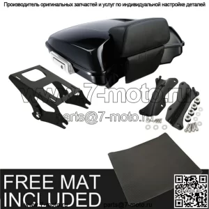 Крепление спинки багажника Black Razor и док-станция подходят для Harley Tour Pak Touring 14-23 (для: Harley-Davidson)