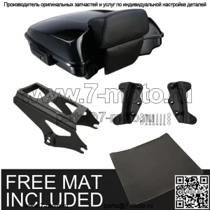 Док-станция для багажника Black Razor подходит для Harley Tour Pak Road Glide 2009-2013 (Для: Harley-Davidson)