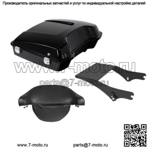 Монтажная стойка на багажнике Black Razor, подходящая для Harley Tour Pak Road King 1997-2008 (Для: Harley-Davidson)