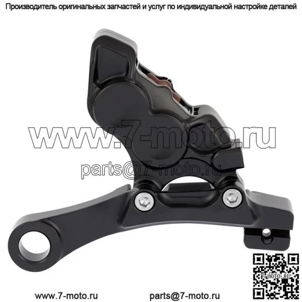 Задний 4-поршневой суппорт и комплект кронштейнов  для Harley