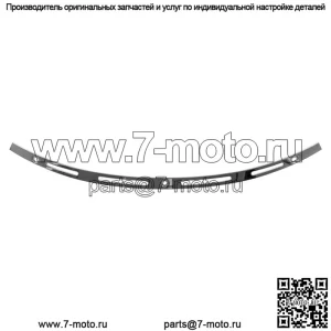 Накладка на лобовое стекло HogWorkz Billet для Harley