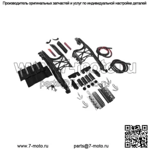 Полный комплект оборудования HogWorkz One Touch Saddlebag для Harley Touring