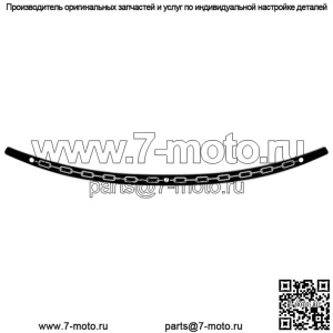 Накладка на лобовое стекло Memphis Shades Chain для Harley Touring