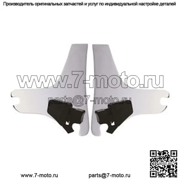 Боковые панели Cycle Visions D-Tach Sissy Bar для Harley Touring