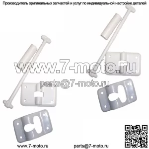 Комплект из 2 шт.: Т-образный дверной держатель для автофургона, защелка 6 дюймов для защелки, грузовой прицеп для кемпера