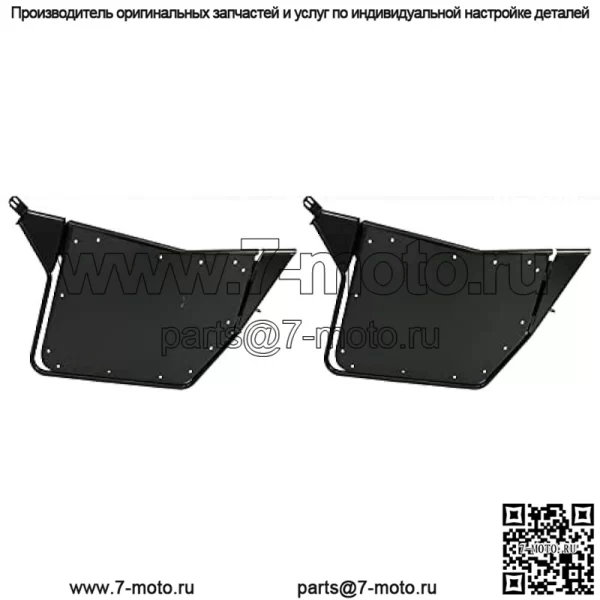 Двери UTV подходят для 2-дверных моделей Polaris RZR XP 900/800/800 S/570 2008-2014 годов выпуска, сверхмощная двухступенчатая защелка в автомобильном стиле (набор из 2 штук).