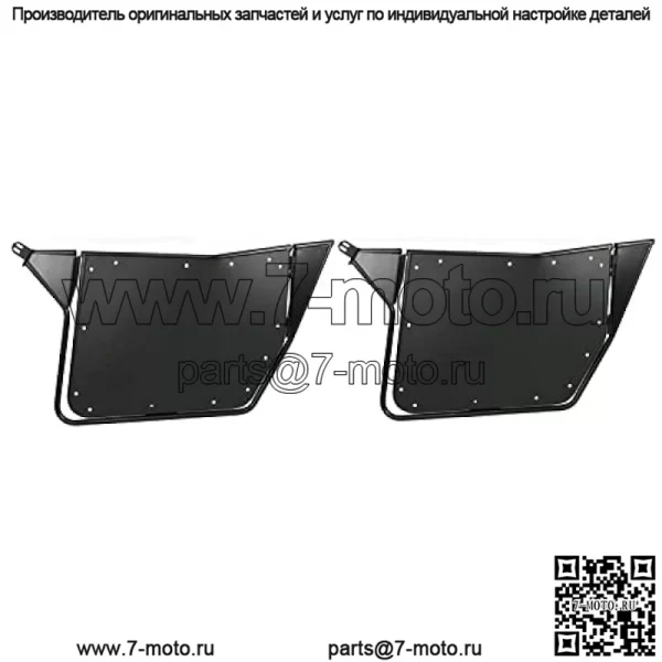 металлических двери для Polaris RZR 800 2008-2014 гг. | С 800 | РЗР 570 | XP 900, UTV Двухступенчатая откидная защелка автомобильного типа, 2 модели дверей, 1 пара (черного цвета)