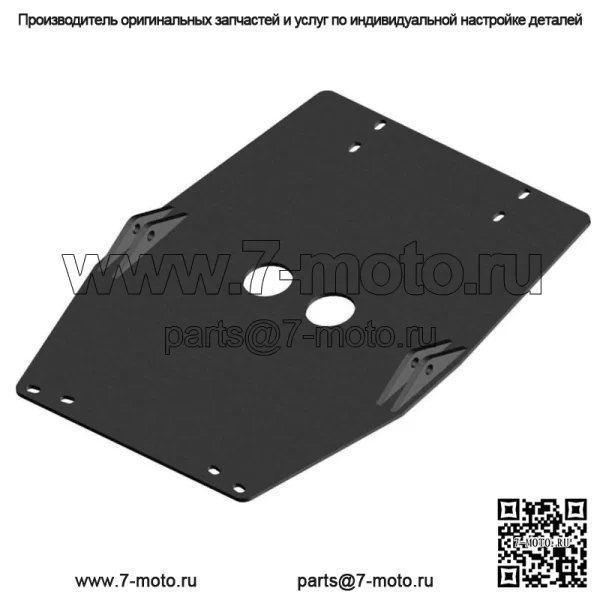 Комплект снегоочистителя для квадроцикла 48 дюймов Combo Honda Foreman 400 1995-02 Foreman 450 1998-04 - Image 2