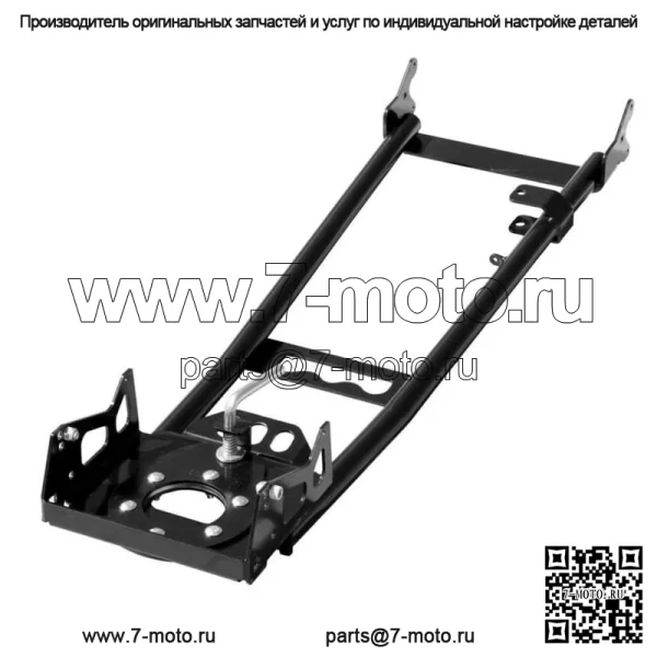 Комплект снегоочистителя для квадроцикла 48 дюймов Combo Honda Foreman 400 1995-02 Foreman 450 1998-04 - Image 3