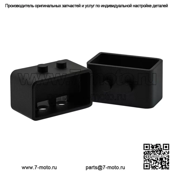 Подходит для Ford F-150 4WD 2004-2020 годов, стальные 1,5-дюймовые блоки заднего подъемного комплекта для выравнивания + U-образные болты - Image 2