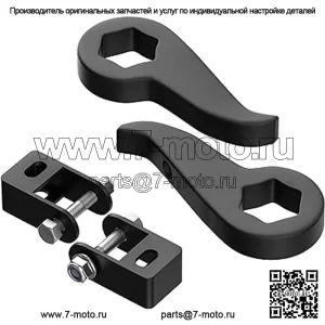 Ключ торсионов 1–3 дюйма, совместимый с Silverado GMC Sierra 2500HD 3500HD 4X4 2011–2019 годов, с кронштейнами удлинителя амортизаторов, регулируемым подъемным комплектом кованой подвески от 1 до 3 дюймов