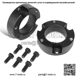 Подходит для 95-04 Tacoma/4Runner 2,5-дюймовая передняя стойка с верхним креплением проставки, подъемный комплект для выравнивания уровня