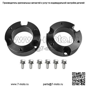 Комплект переднего выравнивающего подъемника 3 дюйма для Toyota Tacoma 2WD 4WD TRD SR5 1995–2004 годов выпуска — ТОЛЬКО модели с 6 проушинами (колесные проушины)