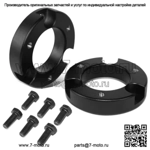 Подходит для Toyota Tundra 99-06, 2 дюйма, комплект передних выравнивающих подъемников, комплект прокладок для верхнего крепления стоек
