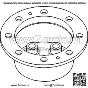 Корпус планетарного держателя MFWD подходит для Ford 6610, подходит для John Deere 2040, подходит для Case IH