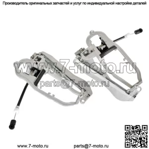 Для BMW E53 X5 2000-2006 передняя левая и правая сторона, 2 шт., держатели дверной ручки