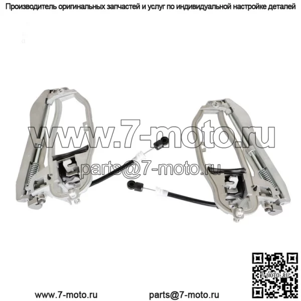 Для BMW E53 X5 2000-2006 передняя левая и правая сторона, 2 шт., держатели дверной ручки - Image 2