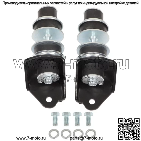 Комплект передней опоры двигателя с кронштейнами для двигателей Chevy Bel Air SBC V-8 1955-1957 гг. - Image 2