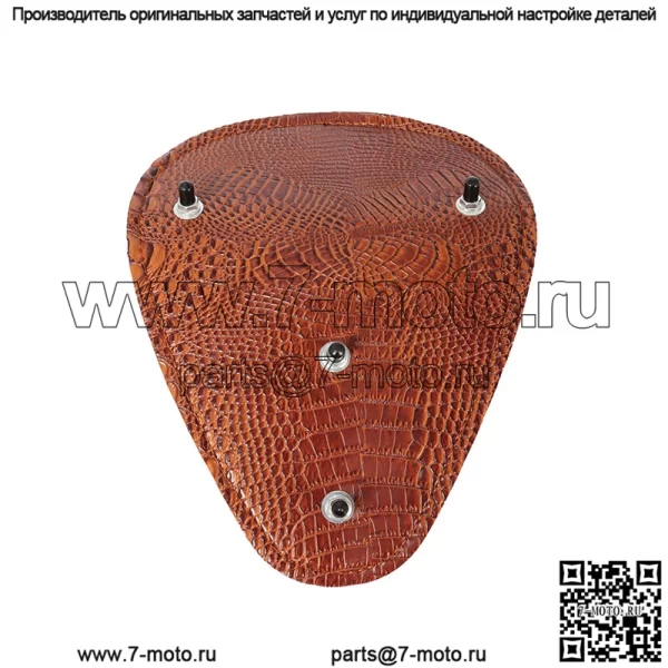 Аксессуары для модификации мотоцикла, подушка сиденья Harley, кожаное сиденье, модифицированная подушка сиденья с рисунком крокодила - Image 5