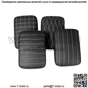 Аксессуары для мотоциклов Harley модифицированный XL883 1200 X48 72 присоска задняя подушка ретро алмаз