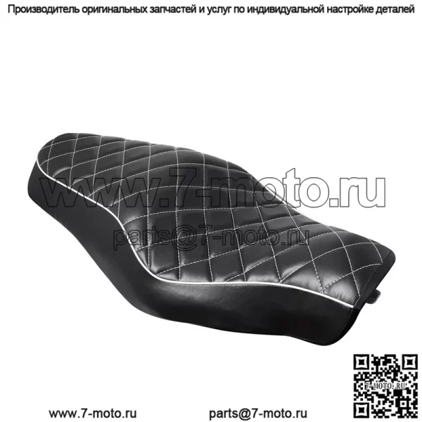 Аксессуары для мотоциклов, модифицированная Harley 883 XL1200, цельная сумка для сиденья с подушкой, сиденье для двух человек - Image 4